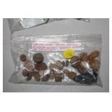 LOT OF VINTAGE INDIAN MONEY ROCKS