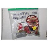 LOT OF MILITARY PINS & PATCHES