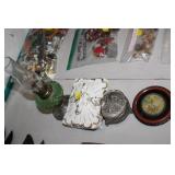 VINTAGE LAMP,JEWELRY BOXES ,ETC