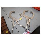 PAIR OF VISE GRIP CLAMPS