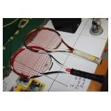 2 WILSON TENNIS RAQUETS