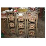 3 METAL DECOR PANELS