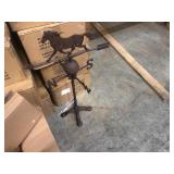 CAST IRON HORSE WEATHERVANE