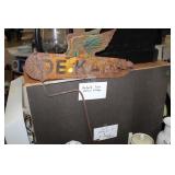 VINTAGE DEKALB METAL SIGN