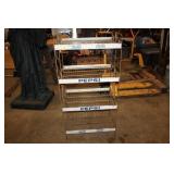VINTAGE METAL PEPSI STORE SHELF, 25X18X51