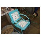 VINTAGE METAL PATIO CHAIR