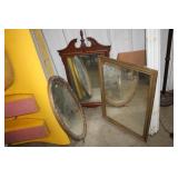 2 FRAMED MIRRORS