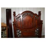 QUEEN BED WITH RAILS