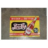 PEPSI METAL SIGN