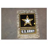 US ARMY METAL SIGN