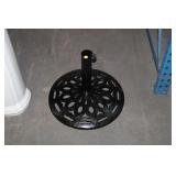 CAST IRON PATIO UMBRELLA STAND