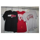 3 ALABAMA SHIRTS