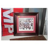 ALABAMA FOOTBALL PRINT, 15X15