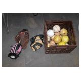 SOFTBALLS & KIDS GLOVES