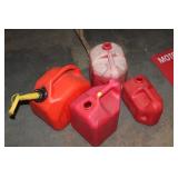 4 GAS CANS
