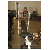 WEIGHT BENCH WITH 105LBS