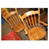 PAIR OF DINING CHAIRS