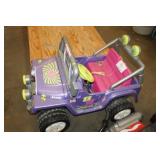POWER WHEELS BARBIE JEEP