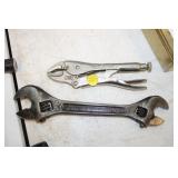VISE GRIPS,DUAL CRECENT WRENCH