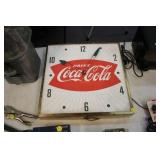 VINTAGE COCA COLA CLOCK,15X15