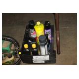 LOT OF OIL,BUG KILLER & DISINFECTING CLEANER