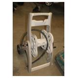 ROLLING HOSE REEL CART