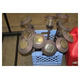 CRATE OF OUTDOOR SOLAR LIGHTING