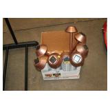 BOX OF OUTDOOR SOLAR LIGHTING