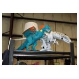 2 DINOSAUR TOYS