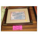 FRAMED PRINT WITH COA,TONY BIAGI