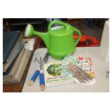 WATER JUG,GARDEN BOOK,GLOVES & TOOLS