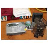 CASIO LABLE MAKER & WIRELESS RAIN MONITOR