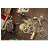 CANDLE HOLDERS & WALL FIXTURES,HOT PLATE,ETC