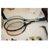3 TENNIS RAQUETS
