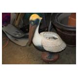 PLASTIC STORK PLANTER