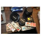 CAMERA LENSES & LIGHT BULBS