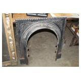 METAL FIREPLACE FRONT, 28X30 TALL