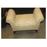 PADDED STOOL, 31X22X17