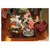 HORSE & BIRD FIGURES,ETC