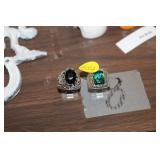 2 MENS RINGS