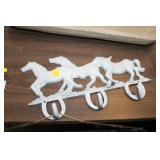 METAL HORSE RACK