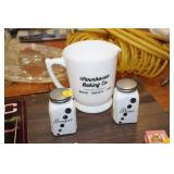 FARMHOUSE PITCHER,SUGAR & FLOUR