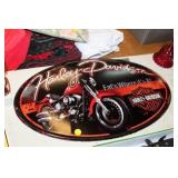 METAL HARLEY DAVIDSON SIGN