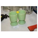 2 FENTON TOOTHPICK HOLDERS