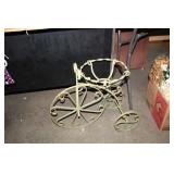 METAL BICYCLE PLANTER