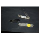 3 COLLECTIBLE POCKET KNIVES