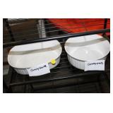 2 CORNINGWARER CASSEROLES