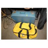 VINTAGE SUITCASE & DUFFLE BAG