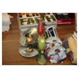 PAIR OF SYMBOLS,PLATES,FIGURES