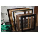 5 LARGE PICTURE FRAMES